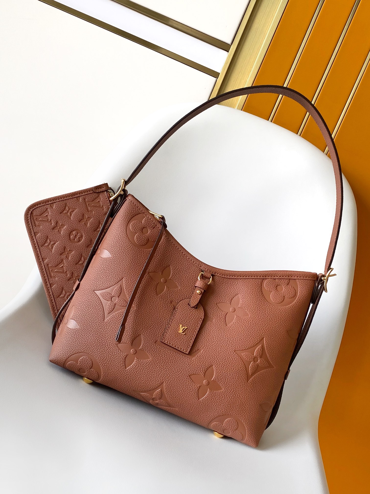 LV CarryAll PM 干邑棕