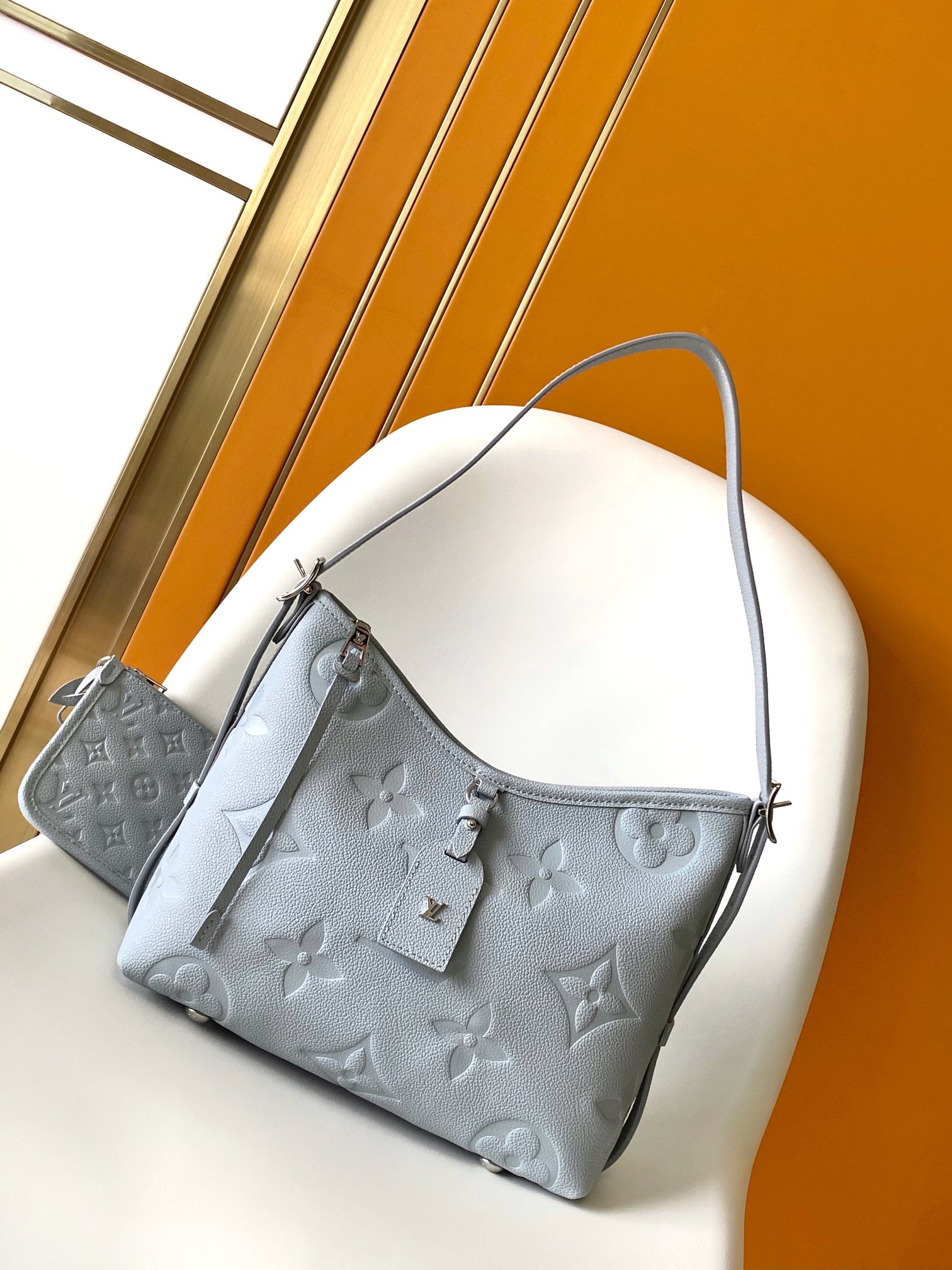 LV CarryAll PM 水洗藍