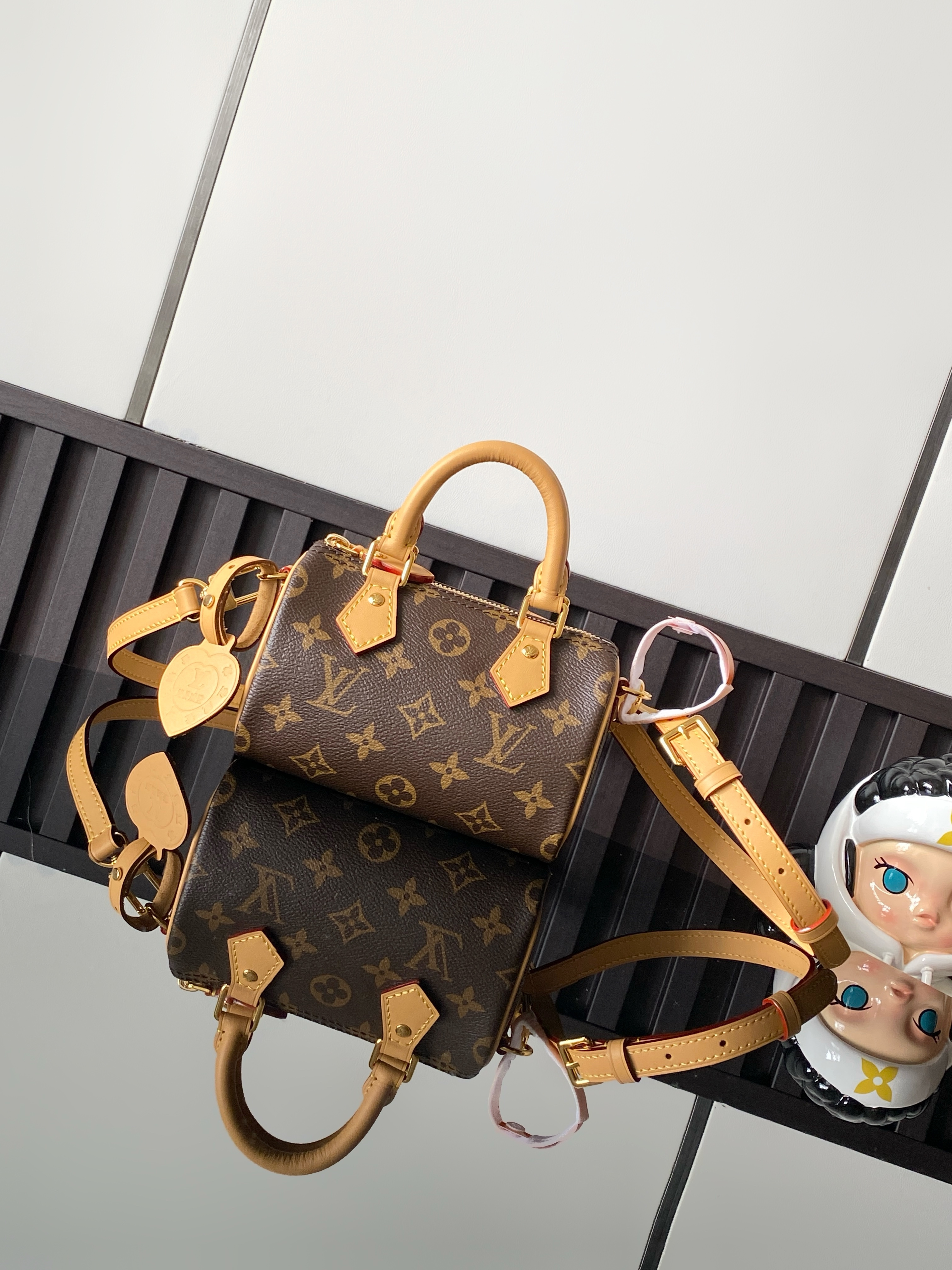 LV Nano Speedy 經典老花