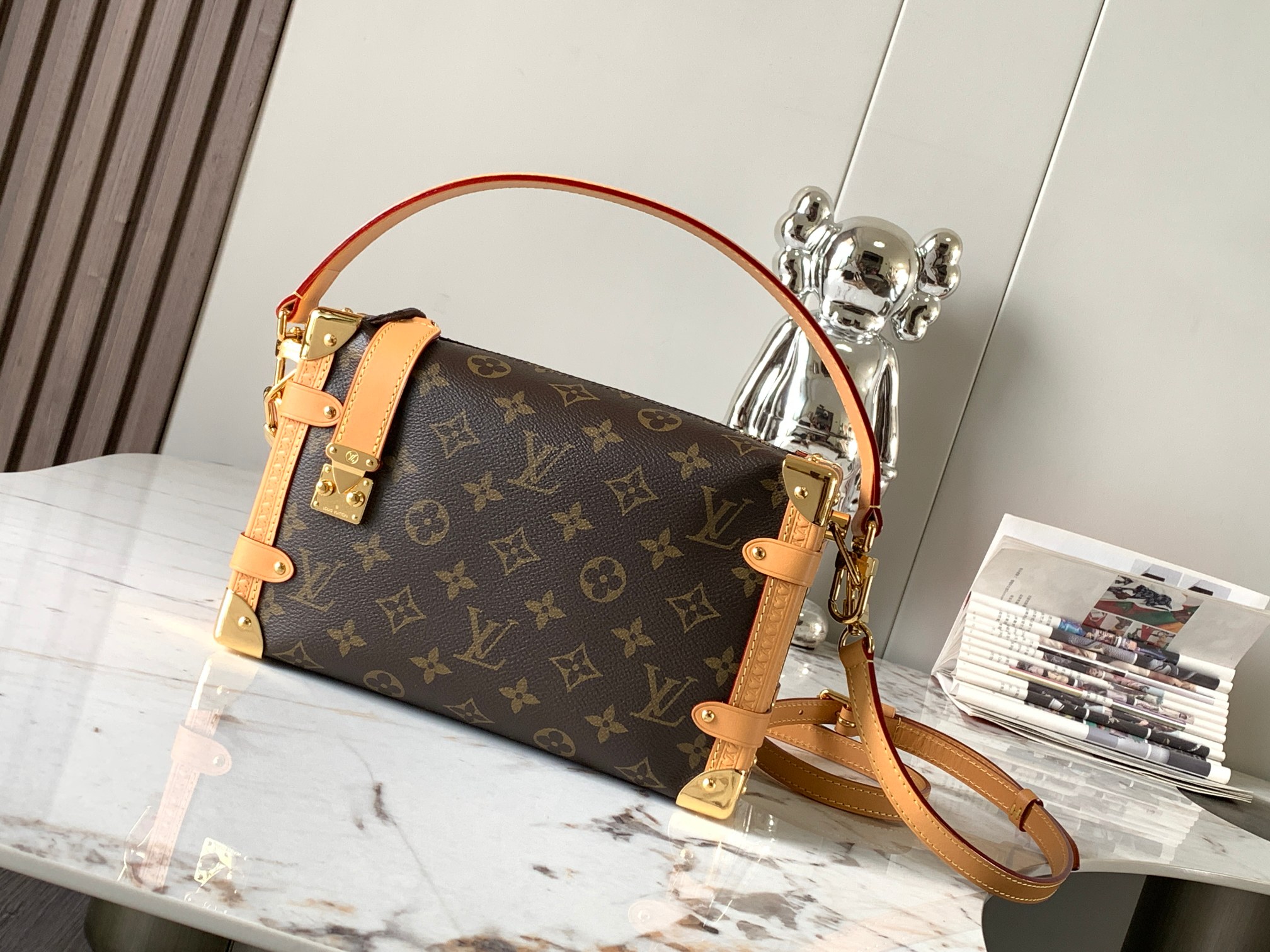 LV Side Trunk MM 經典老花
