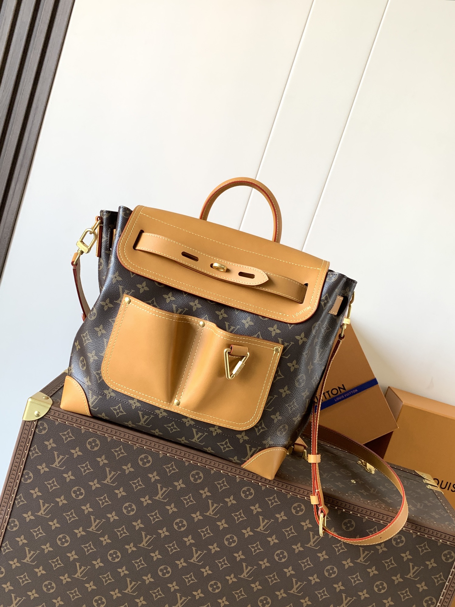 LV Steamer 30 經典老花