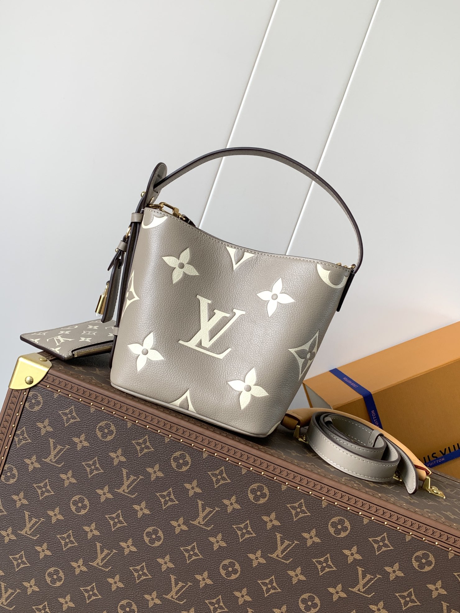 LV All In BB 斑鳩灰奶油白
