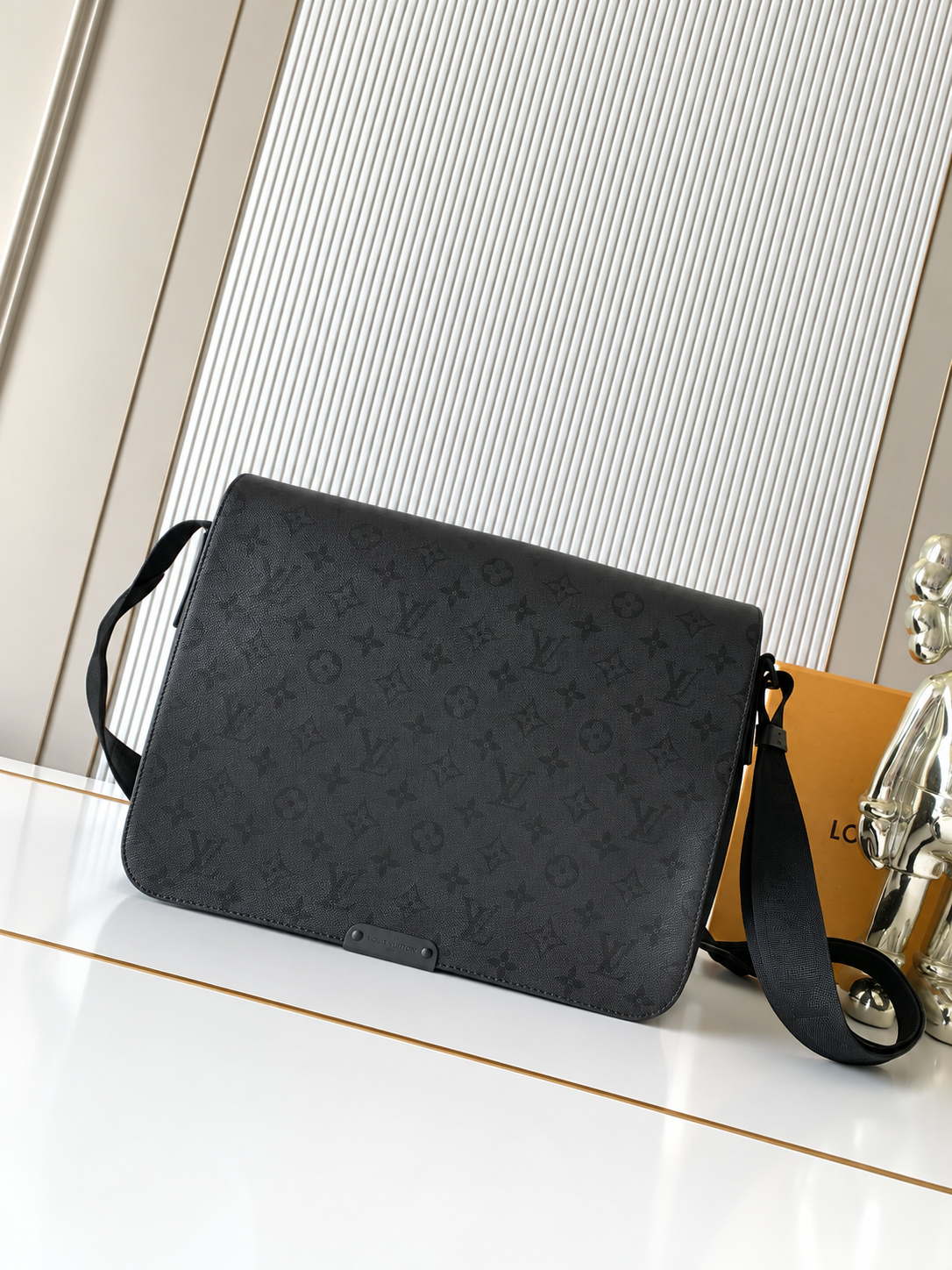 LV Bastille MM 黑色老花