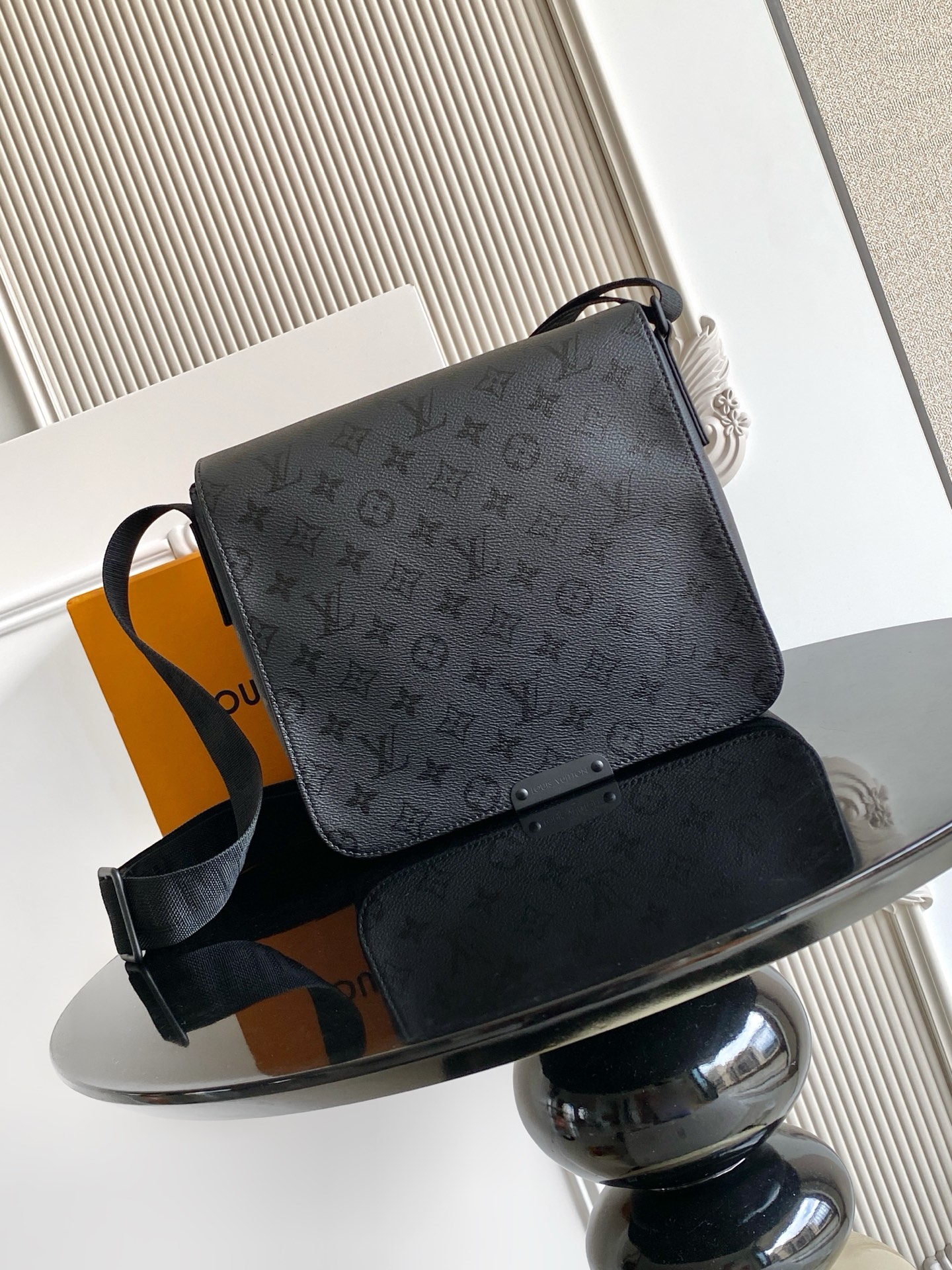 LV Bastille PM 黑色老花