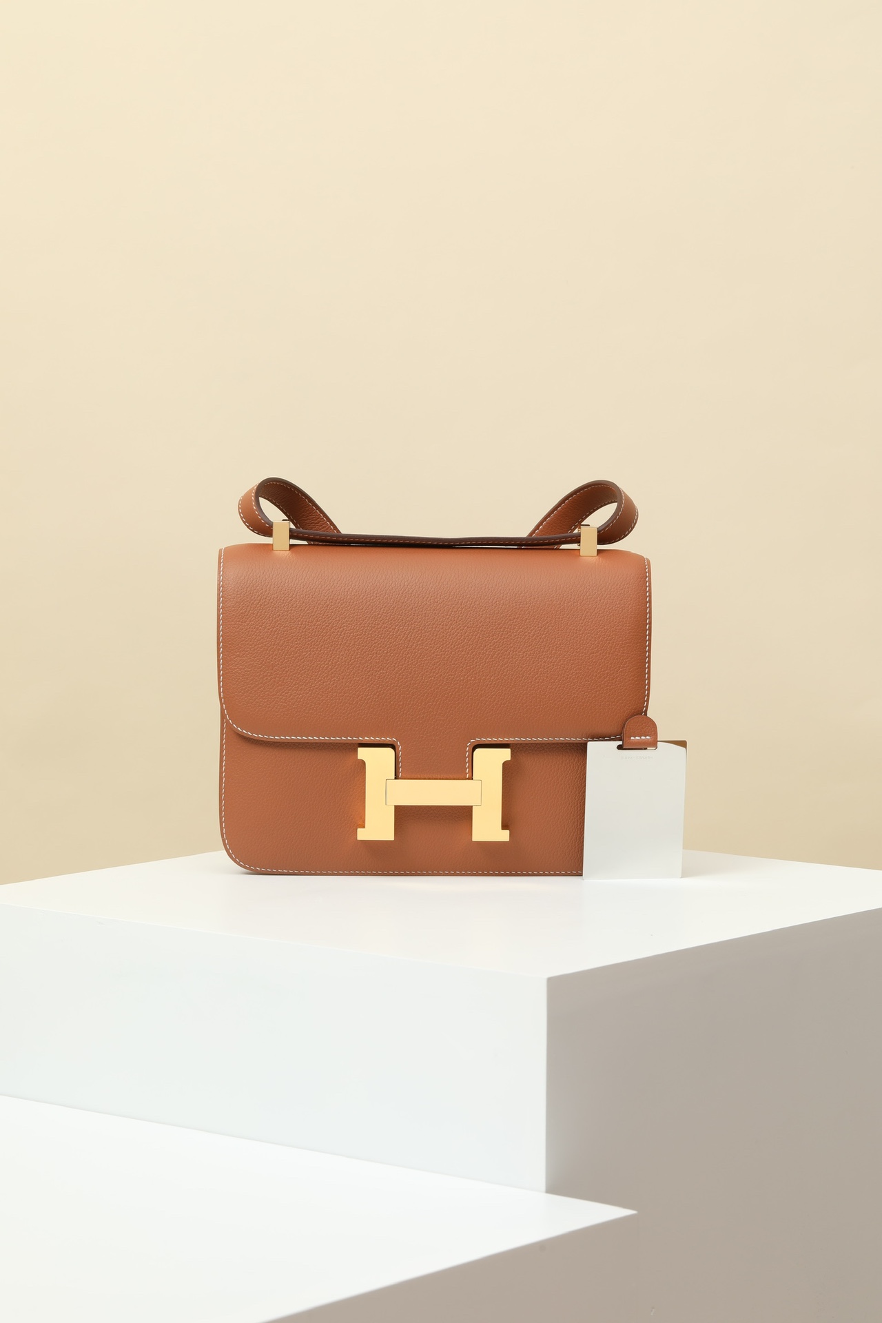 Hermès Constance 23 CK37 金棕 Evercolor 皮 金扣